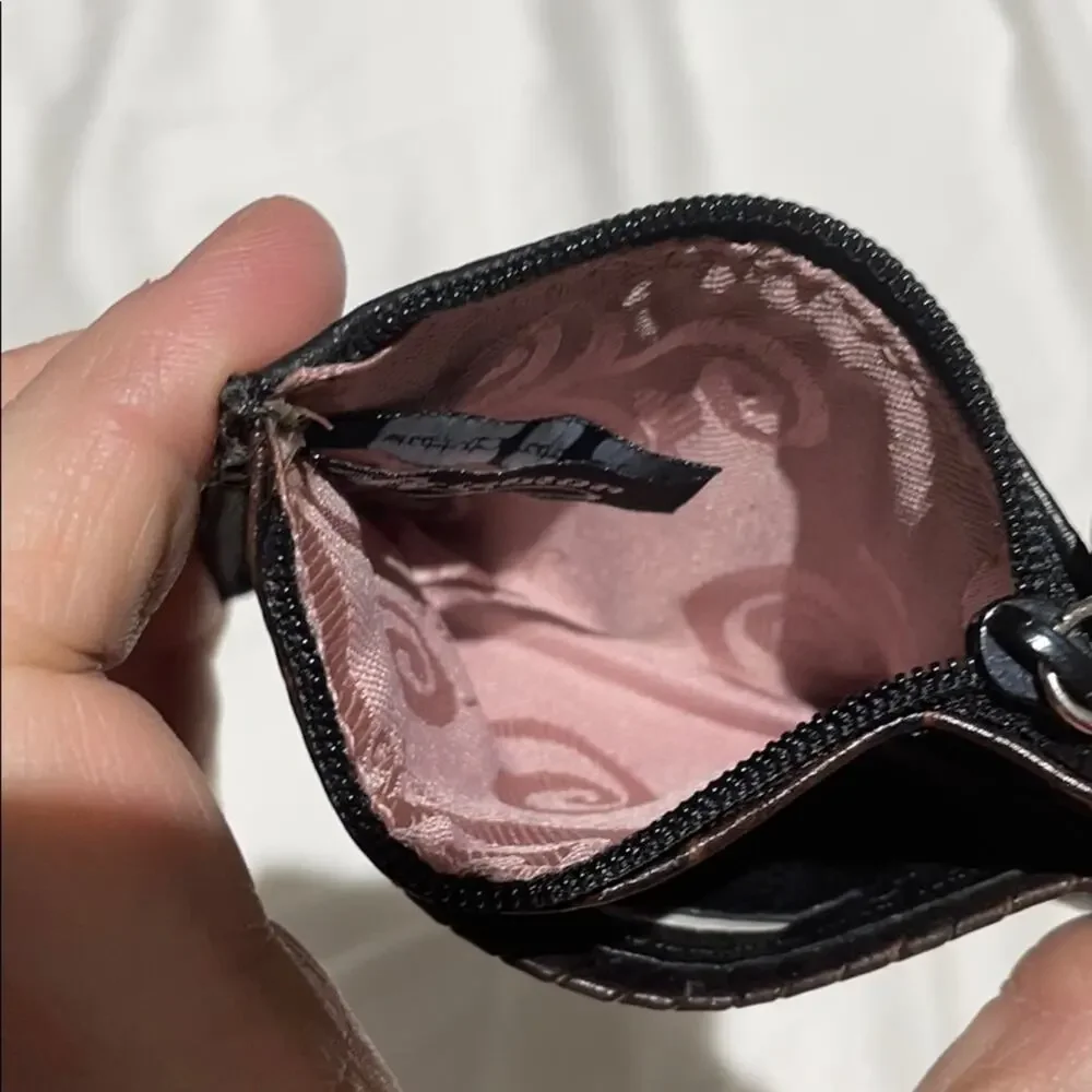 Brighton card holder heart see through front